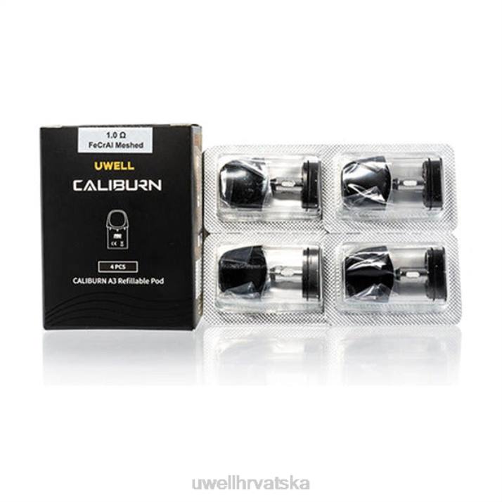 UWELL CALIBURN A3 zamjenske mahune | 4 pakiranja N4TP19 UWELL vape kit 08 ohma 2